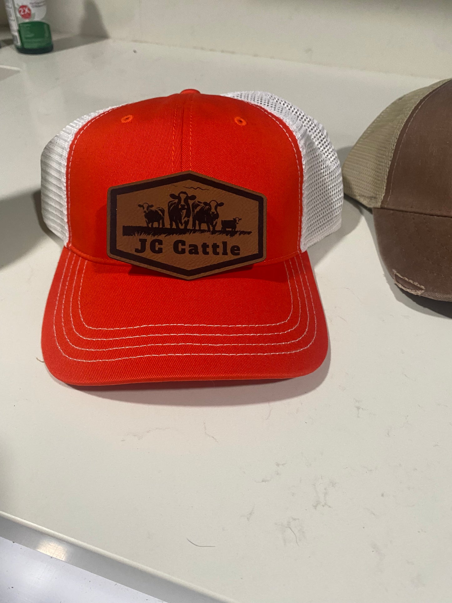 Custom Leather Richardson Hat