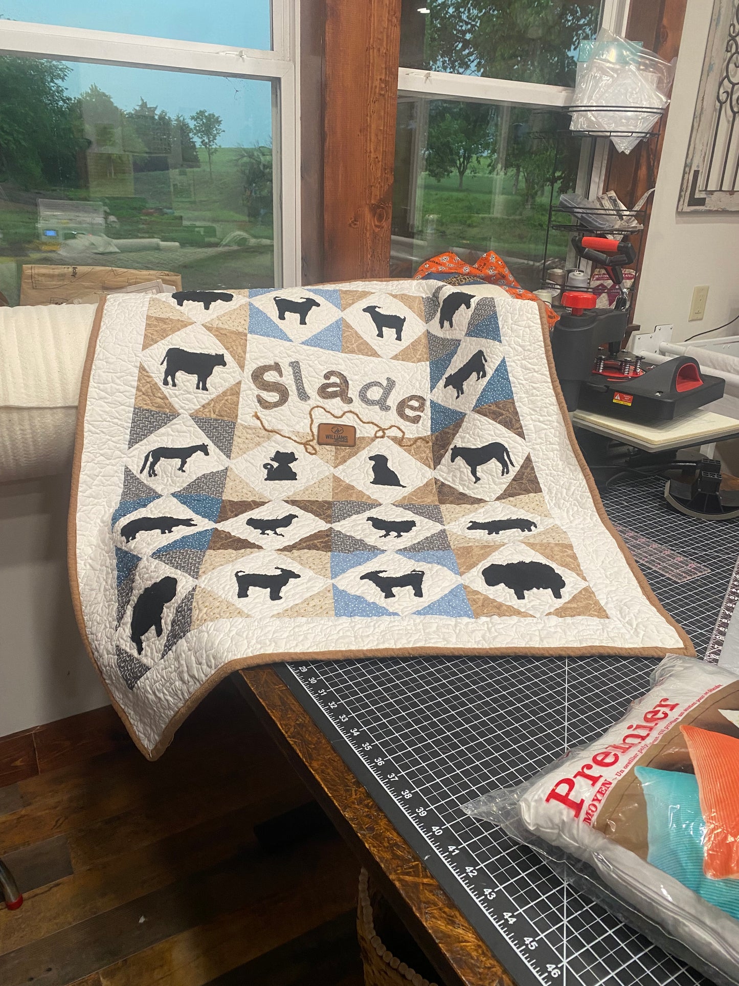 Custom baby quilts