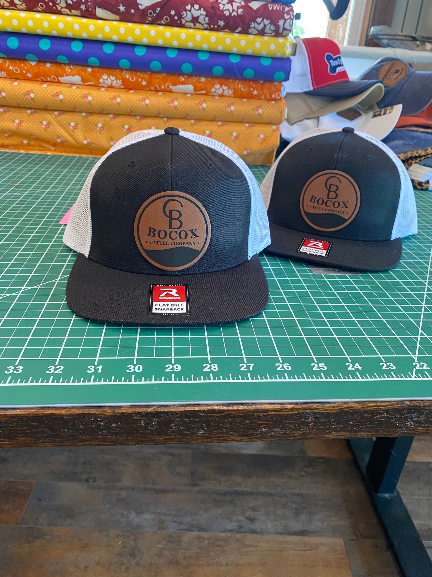 Custom Leather Richardson Hat