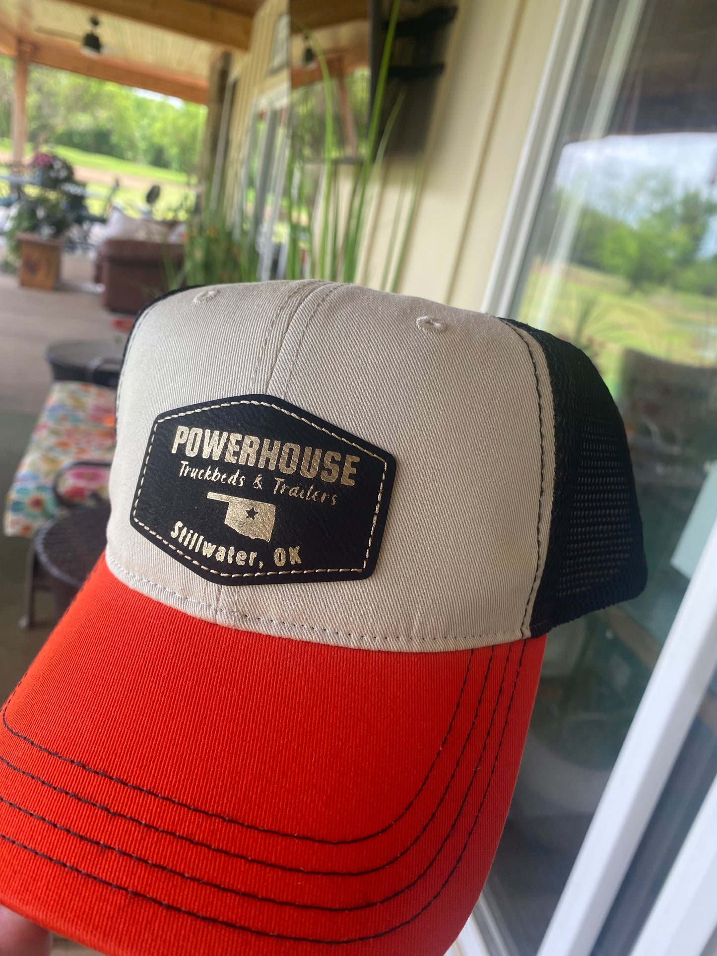 Custom Leather Richardson Hat
