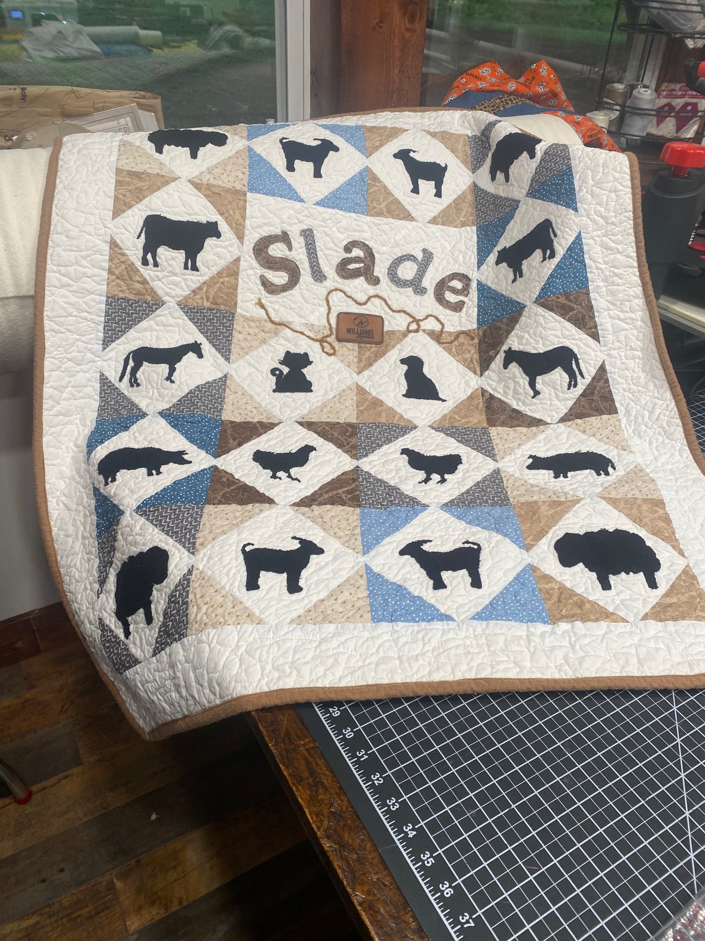 Custom baby quilts