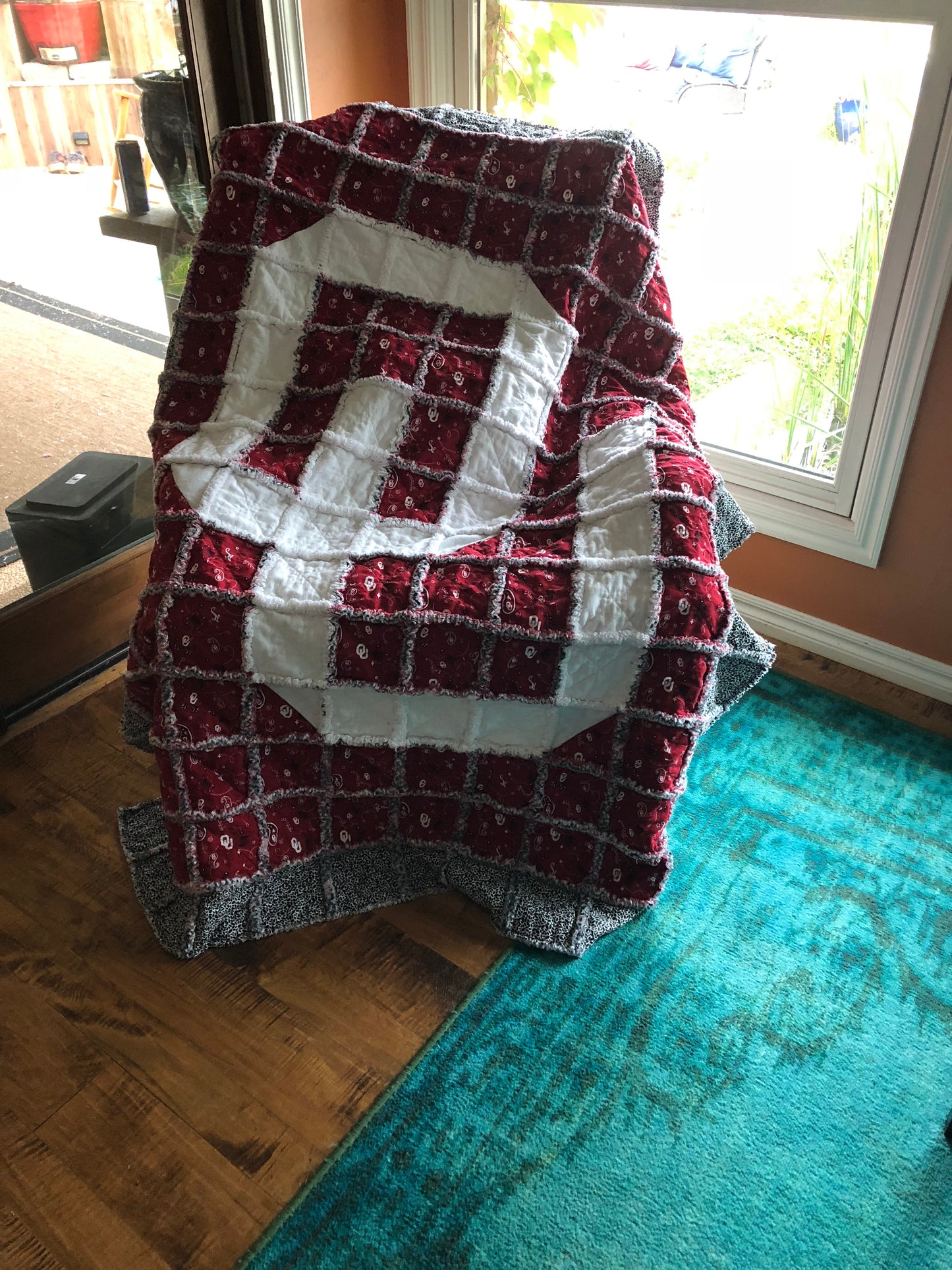 Custom sports quilts