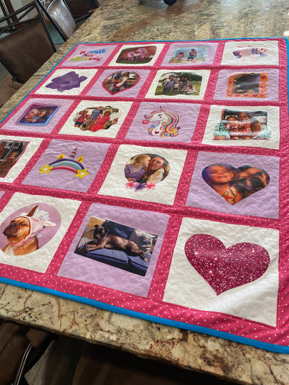 Custom Picture Quilt