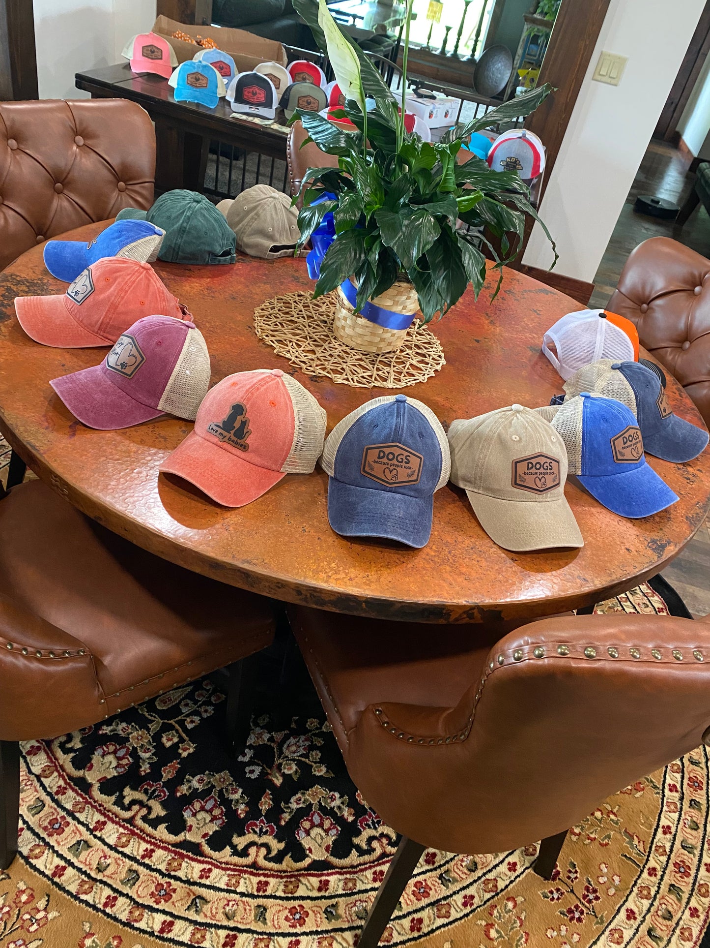 Custom Leather Richardson Hat