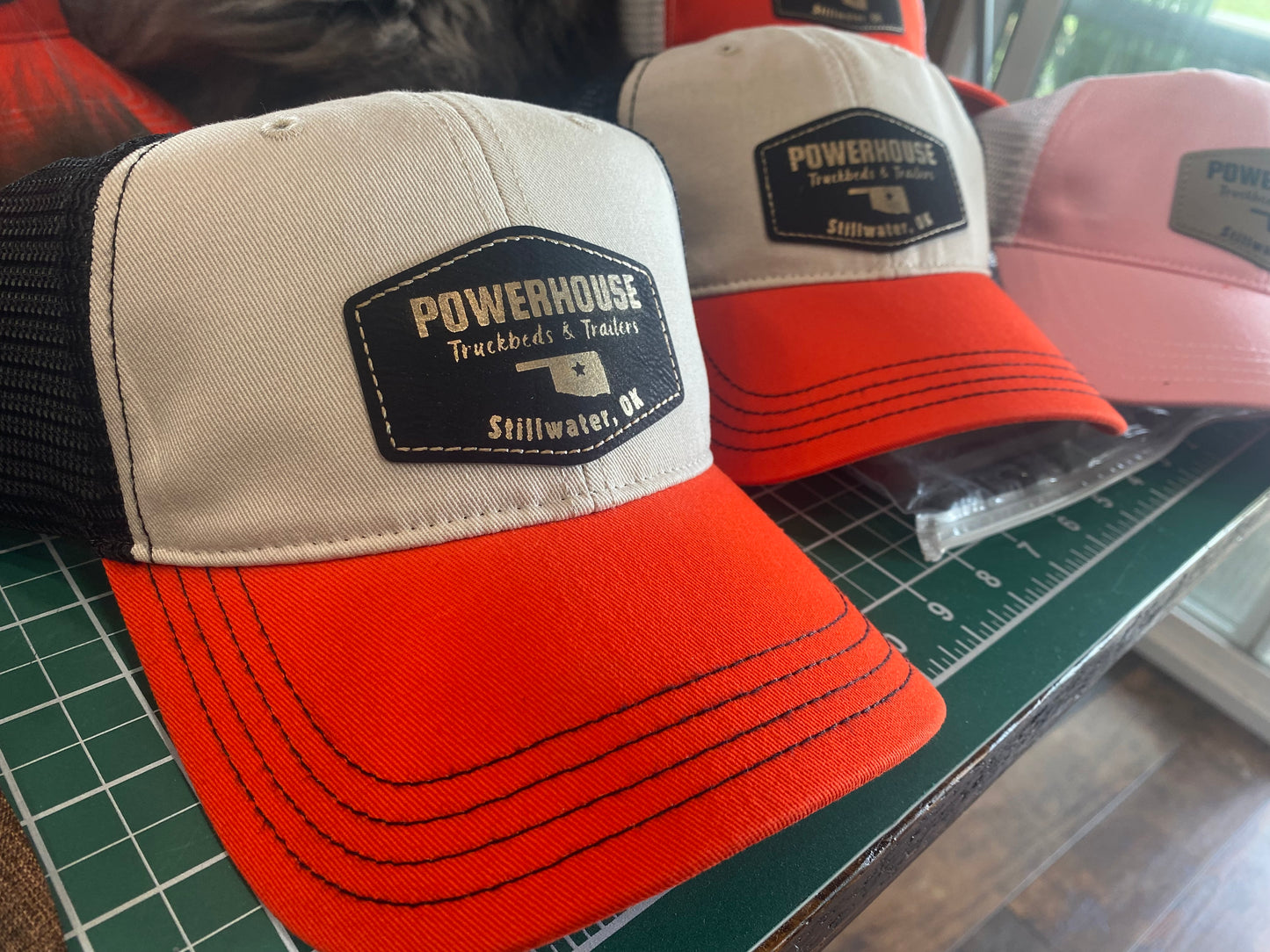 Custom Leather Richardson Hat